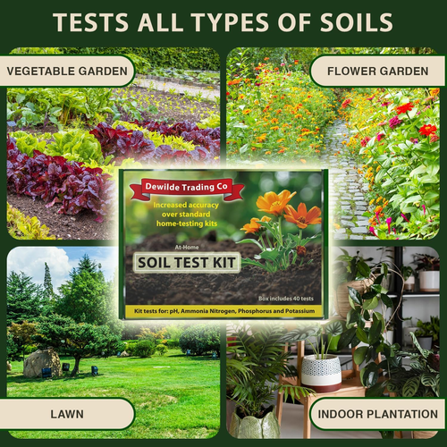 Premium Soil Test Kit: 40 Complete Tests for Lawns, Gardens, and Vegetables. Tes - Picture 7 of 7