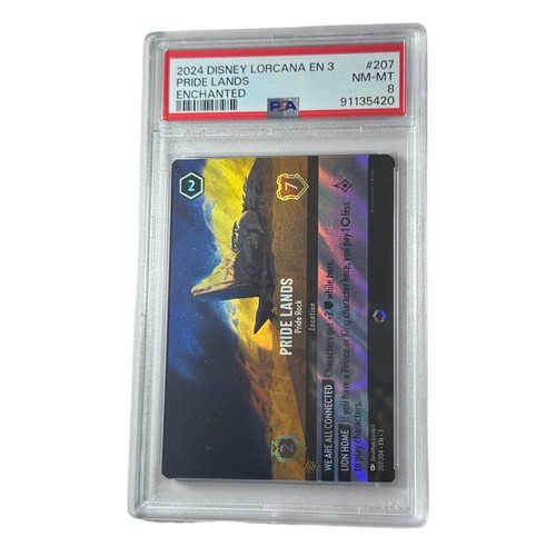 Pride Lands - Pride Rock graded PSA 8 for sale on eBay