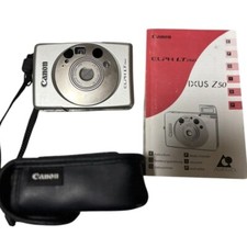 Canon IXUS Z50 Silver Camera with Case