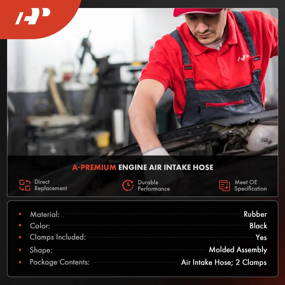 Manguera de admisión de aire del motor A-Premium para Audi A6 Quattro A7 Quattro 2012-2018 3,0 L Foto 2 de 4