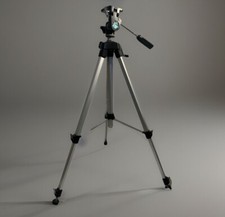 Adjustable Camera Tripod w/ Pan Tilt Head  Quick Release Plate Aluminum