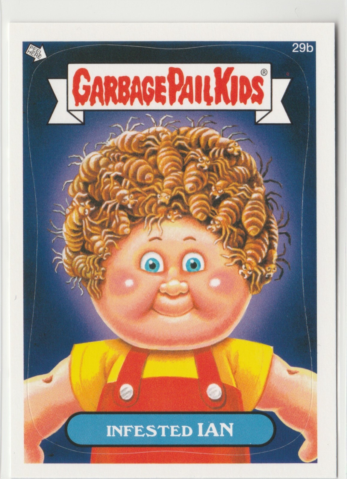Infested Ian 29b Garbage Pail Kids GPK 2012 Series 1 BNS1 Card