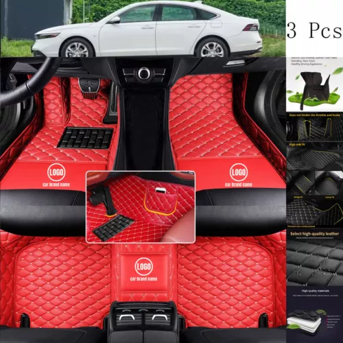 Car Floor Mats For BMW E46 E36 E60 X5 E70 E30 F10 G30 E30 E34 E39 E90 Custom - Imagen 16 de 45