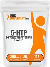 BulkSupplements 5-HTP Powder - 5-Hydroxytryptophan - 200mg Per Serving
