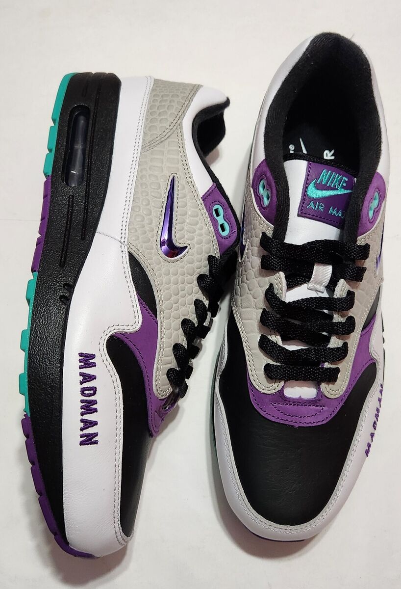 Nike Air Max 1 By You ID Mens Sz 11 Croc Grey Black FJ8893 Nike Air Max 1 By You ID Mens Sz 11 Croc Grey Black FJ8893