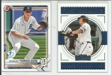 Spencer Torkelson 2021 Bowman 1st Edition(1) & 2020 Contenders(1) - RC- Tigers