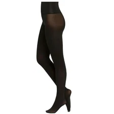 Spanx Tummy Shaping Tights Very Black Size: D