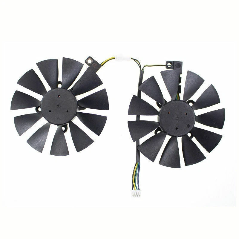 PLD09210S12HH 4pin a pair Cooling Fan For Graphic Card ASUS DUAL GTX1060 6G - Image 2 of 2