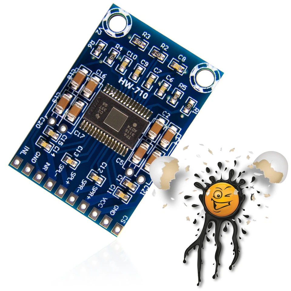 TPA3116D2 XH-M562 Verstärkerplatine Verstärker Amplifier Digital Stereo 2x50W - Bild 2 von 3