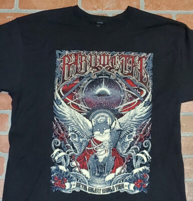 BABYMETAL 2019 Metal Galaxy World Tour Black t Shirt LARGE Concert