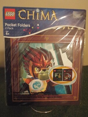 Lego Legends of Chima Pocket Folders 2 Pack