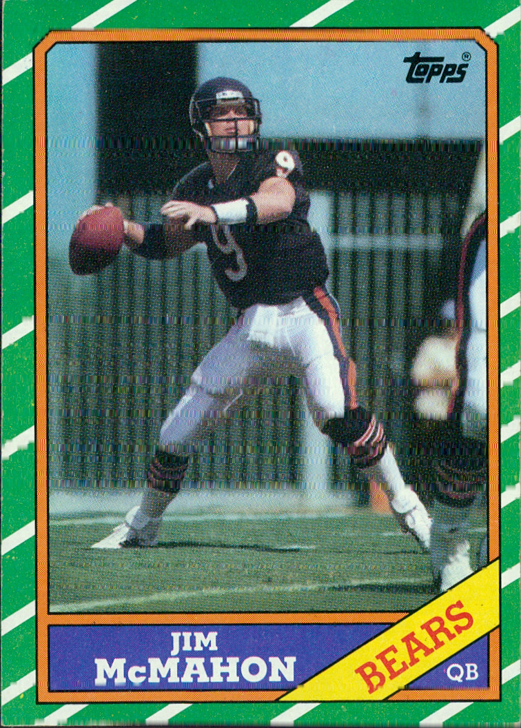 1986 Topps - #10 Jim McMahon