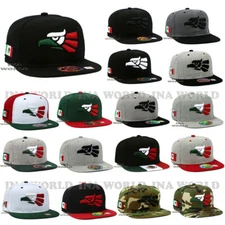 MEXICAN Hat MEXICO Hecho En Mexico Eagle Aguila Snapback Adjustable Baseball Cap