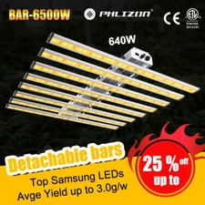 PHLIZON 320W 640W Upgraded W/SAMSUNG561C LED Grow Light Commercial Grow Lamp CO2