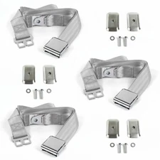  D Truck 1972-1980 Airplane 2pt G/G Lap Bench Blt Kit w/BKTS 3 Belts