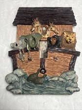 Noah  s Ark Light Switch Plate Cover Animals Boat Resin 5 X 4  