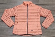  259 Stio Women  s S Pinion 800-Fill Down Jacket Desert Coral Ultralight Peach