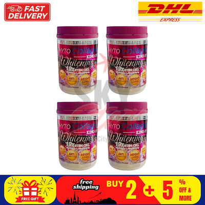 4 X Phyto Collagen King of Whitening Anti-Aging 19x Stemcell Fresh Stocks DHL
