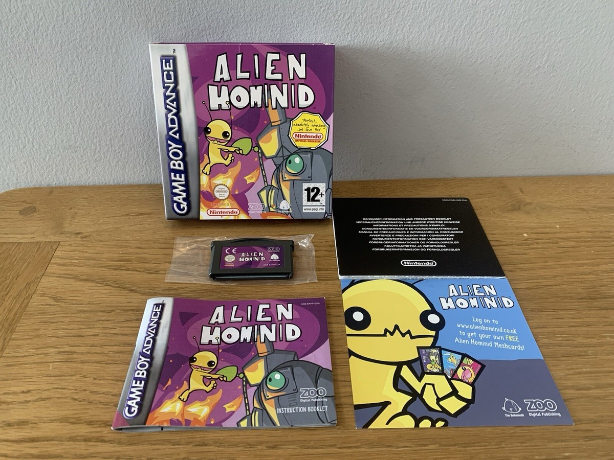 Alien Hominid エイリアンホミニッド GBA ゲームボーイアドバンス GameBoy Advance Collection #1: Alien Hominid - YouTube