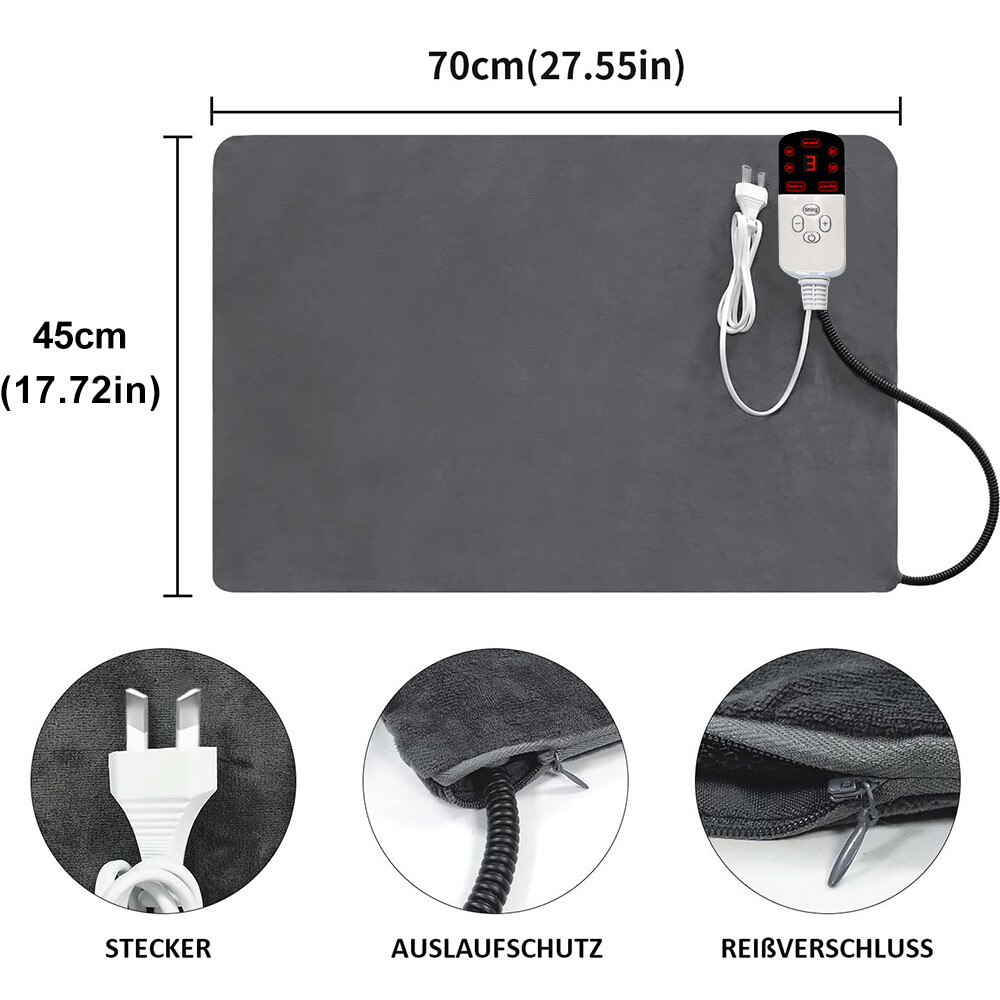 Pet Heating Pad Cat Dog Electric Heat Mat Heated Bed Dog Puppy Whelping