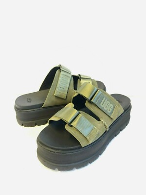 UGG CLEM SUEDE WOMEN SANDAL BURNT OLIVE US /UK /EU