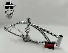 Original Lowrider 12” Chrome Bird Cage Twisted Frame – Cruiser/Lowrider Bicycles