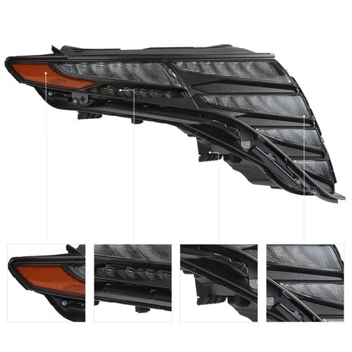 For 2022-2023 Hyundai Tucson LED Daytime Running Light Headlight DRL Left/Right - Image 4 of 4