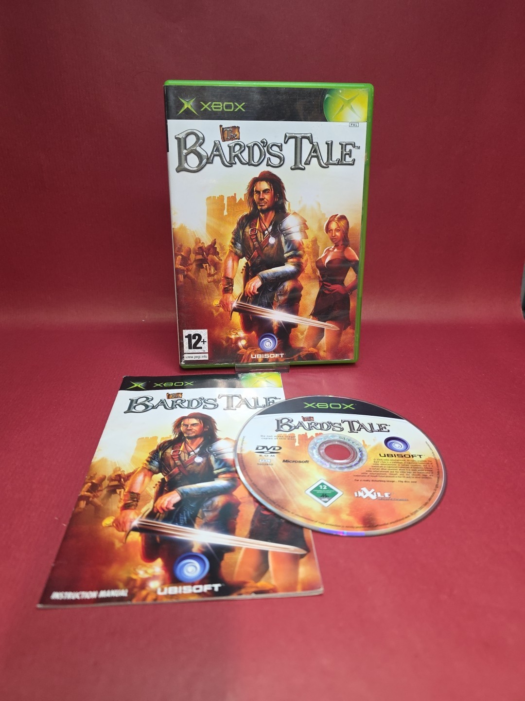THE BARD'S TALE ORIGINAL XBOX COMPLETE UK PAL