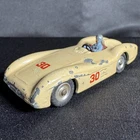 Vintage Dinky Meccano England 237 Mercedes Benz Racer #30 w/Driver & Wheel