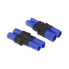 2 PCS EC5 to EC8 Male Female No-Wire RC Lipo Battery Connector Adapter Plug