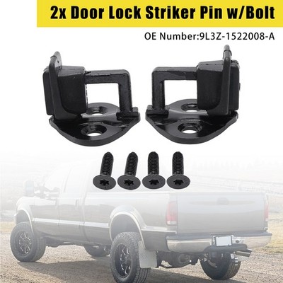 2x Door Lock Striker Pin w/Bolt Für Ford F150 F250 F350 Single Cab or Crew Cab
