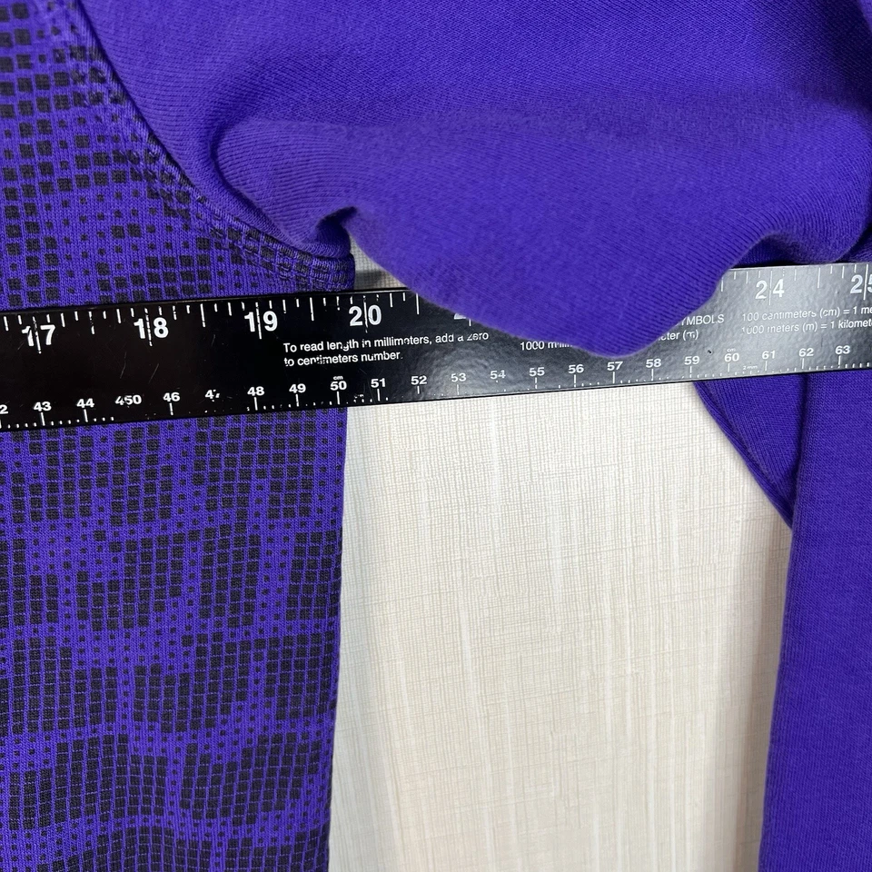 Sudadera Nike vintage para mujer púrpura talla pequeña JUST DO IT Foto 4 de 4