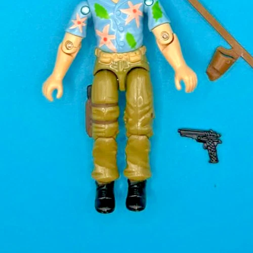 Chuckles Vintage 1987 Hasbro G.I. Joe ARAH A Real American Hero completo - Imagem 3 de 4