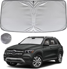 KAYZT Windshield Sun Shade for 2020-2025 2026 Mercedes Benz GLE 350 450 SUV Fold