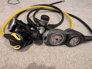 Oceanic Scuba Diving Regulator Unknown First Stage Delta 4 First Stage