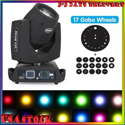  230W 7R Zoom Moving Head Beam Sharpy Light 8 Prism Strobe DMX 16Ch Party New