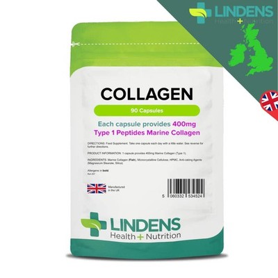 Marine Collagen 400mg Kapseln Linden