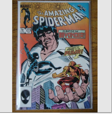 SPIDERMAN AMAZING #273 NM (9.4) PUMA SECRET WARS FEBRUARY 1986 MARVEL COMICS