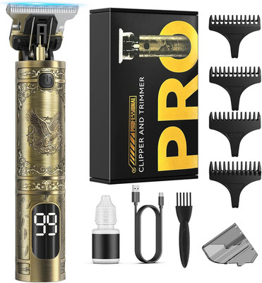 Solati Beard Trimmer for Men, Vintage T-Blade Hair Clippers, Cordless Electric S