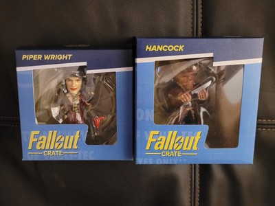 Fallout Loot Crate Screenshots Figure (Lot of 2) | Piper Wright and Hancock NIB