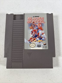 Blades of Steel & Ice Hockey Nintendo Entertainment System NES games WORKS! 