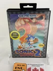 Sonic the Hedgehog 2 (SEGA Genesis, 1992) Complete CIB VG Tested