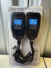 HD-CVI/TVI/AHD Passive Video Balun with Power Connectors