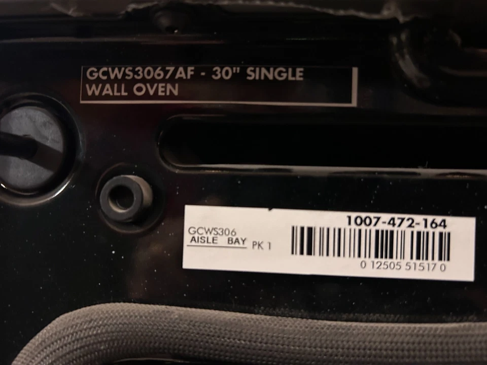 Horno de pared eléctrico individual Frigidaire Gallery GCWS3067AF 30" Foto 4 de 4