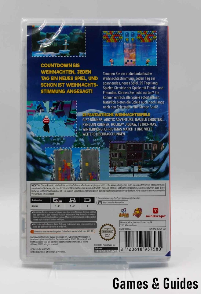 Games Adventskalender 2023 CiaB Nintendo Switch/Lite/OLED Spiele NEU&OVP - Bild 3 von 4