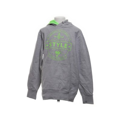Yigga, Kapuzenpullover, Größe: 146/152, Grau/Grün, Baumwolle/Polyester #IsI