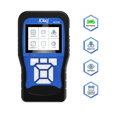 JDiag M100 OBD2 Motorcycle Scanner Diagnostic Code Reader for Kawasaki Yamaha US