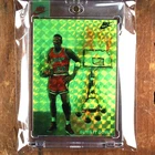 Michael Jordan 1985 Nike promo card Burn it Down green "TOXIC" edition sealed