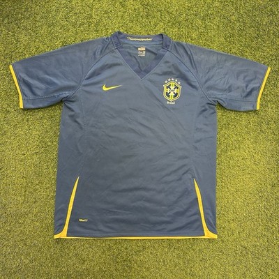 Brasilien Trikot Auswärts 2008 Copa America XL Nike blau