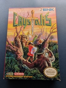 NES Crystalis: Nintendo Complete In Box CIB - TESTED